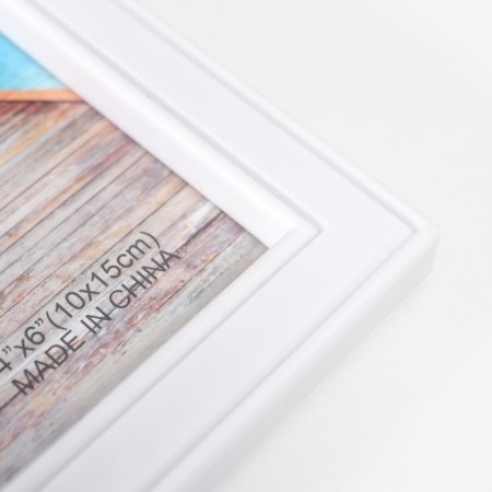 Photo frame Plastic in 10 photos 10x15 cm "Anchor and storm" White 41x68 cm-2