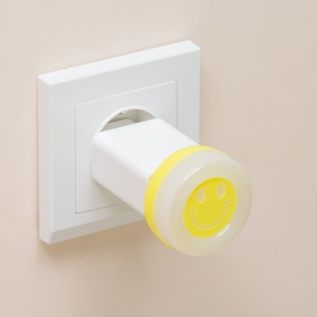 Nightlight "Smile" LED 1W USB yellow 5x5x5 cm Risalux-3