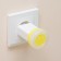 Nightlight "Smile" LED 1W USB yellow 5x5x5 cm Risalux