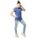 T -shirt Be Fearless be you, size 42, cornflower color