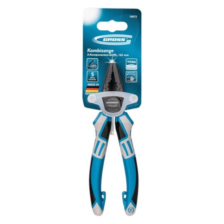 Plask -hugs combined GROSS 16972, three -component handles, 165 mm-3