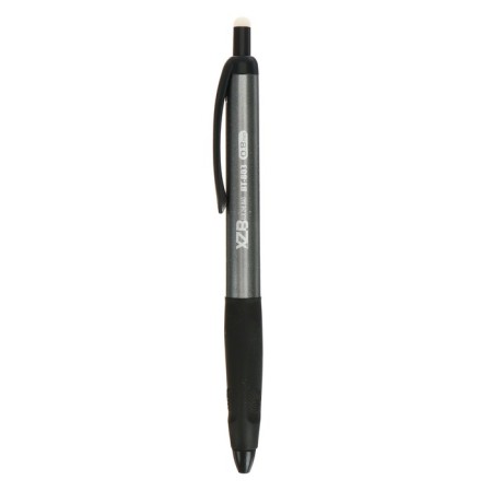 Ballic handle with erased ink, line 0.8 mm, blue rod with a rubber holder, Mix case