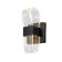 Sconces 2508/1 LED 6W 4000k black 7x20 cm