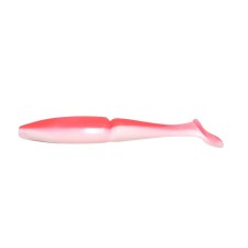 Vibro-tail Yaman Pro Mamura, 10.2 cm, color #27-Red White, packaging 5 pcs.