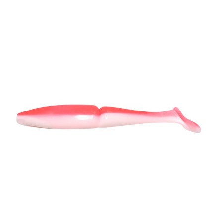 Vibro-tail Yaman Pro Mamura, 10.2 cm, color #27-Red White, packaging 5 pcs.