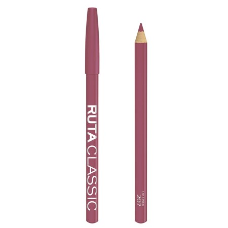 Lip pencil Ruta Classic, tone 207 Cold raspberry
