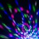 Light device "Around the sphere" 12 cm, E27, speaker, remote control, glow RGB