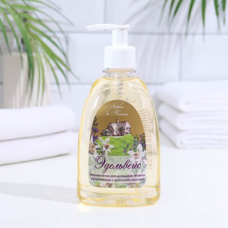 Delicate foam for intimate hygiene Edelweiss, 300 ml