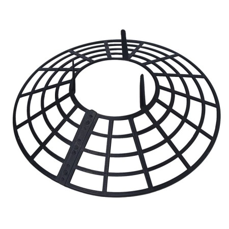 Кустодержатель для клубники, d = 25.5 см, пластик, набор 5 шт., чёрный-2
