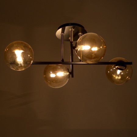 Chandelier 21127/4 bk black 4x40W G9 55x41x20.5cm-2