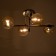 Chandelier 21127/4 bk black 4x40W G9 55x41x20.5cm