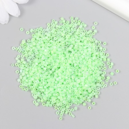 Glass 12/0 "Green Tea" translucent mother -of -pearl 450 grams-1