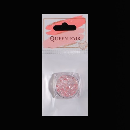 Decorative elements for decor, voluminous, translucent/pale pink color-4