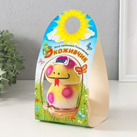 Growing gift Eco -Zhizhivchik "Snake Snail" purple-5