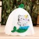 Bath cap with an applique "Alan"