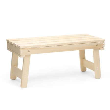 Wooden -folding stitching shop, 100 x 44 x 43 cm, for a bath and cottage, load up to 200 kg