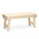 Wooden -folding stitching shop, 100 x 44 x 43 cm, for a bath and cottage, load up to 200 kg