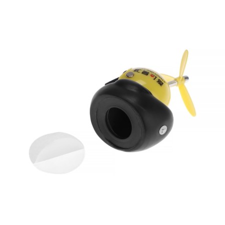 Duck with propeller, black color, mix-5