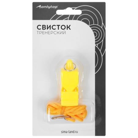 Whistle coaching onlytop, plastic, MIX colors