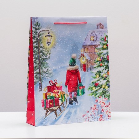Gift package "visit with gifts", 33 x 42.5 x 10 cm