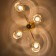 Cutilux Cutilux chandelier CL137142 60x40x29 cm, 4x60W, E27, yellow color