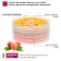 Drywall for vegetables and fruits "Castle EFD-0501M", 125 watts, 5 tiers