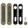 Armadillo SH010-WAB-11 handle handle, matte bronze color
