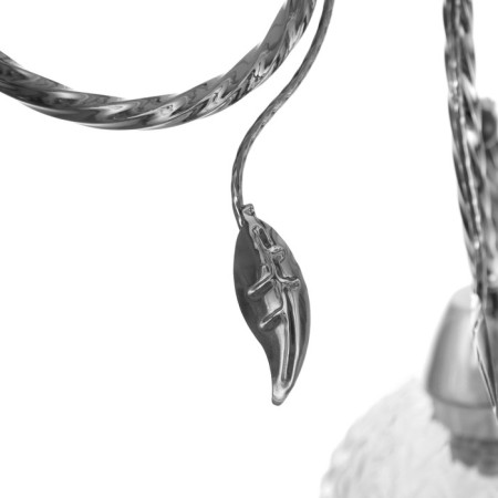 Teresa chandelier 3x40W e27 chrome, black chrome 55x55x21cm-6