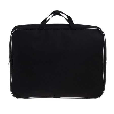 Folder for drawings and drawings A3, 470 x 350 x 70 mm, handles, textile, calligrata, black-2