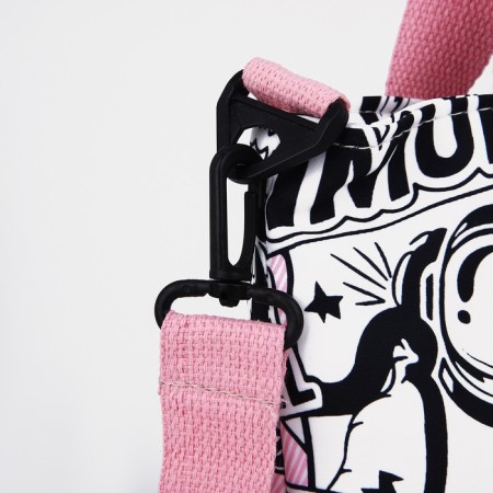SCOPER with lightning, external pocket, white/pink color-5