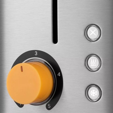 Toster KitFort KT-6201, 850 W, 5 modes of frying, 2 toasts, metallic-1