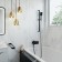 Shower stand IDDIS RAY SLI70BLI17, black