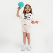 Шорты для девочки с рюшей KAFTAN "Unicorn", размер 28 (86-92)