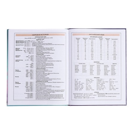 Diary for grades 5-11, solid cover "Pets", glossy lamination, intellectual content, block 60g/m2-13