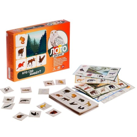 Lotto Children's "Who lives where?", Mix