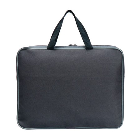 Folder with handles Textile A4, 370 x 280 x 60 mm, Stavia "Black cat" lilac-3