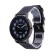 Men's wristwall-quartz clock, silicone strap, d-4.5 cm