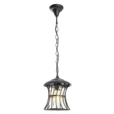 Garden-park lamp Feron PL525, IP44, E27, 60 W, 200x200x740 mm, black color