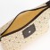 Lightning cosmetic bag, beige color