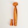 Face massage, 3.4 × 15 cm, two nozzles, copper color