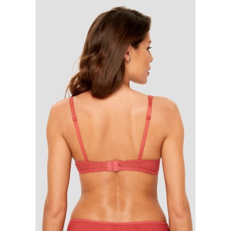 Women's bra, size 75C, Terracotta color-3