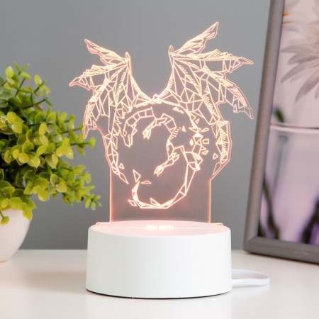 Light "Dragon" LED RGB from the network 14.2x9.5x16 cm Risalux-2
