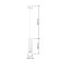 Lamp Cob, 10W, D80x30 cm, white