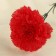 Artificial flowers "Red cloves" 46 cm d-8 cm