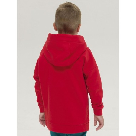 Sweatshirt for boys, height 92 cm, red color-2