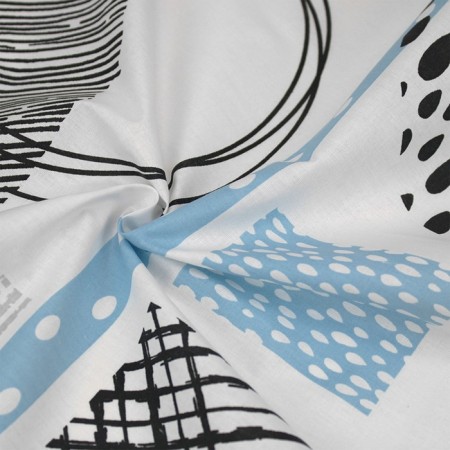 Bed linen 1.5 joint venture "Megard", size 150x215 cm, 145x215 cm, 70x70 cm - 2 pcs-2