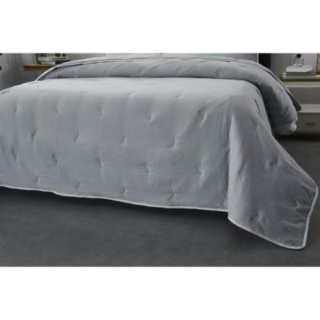 A set with a covering “Erica”, size 160x220 cm, 50x70 cm, gray color-3