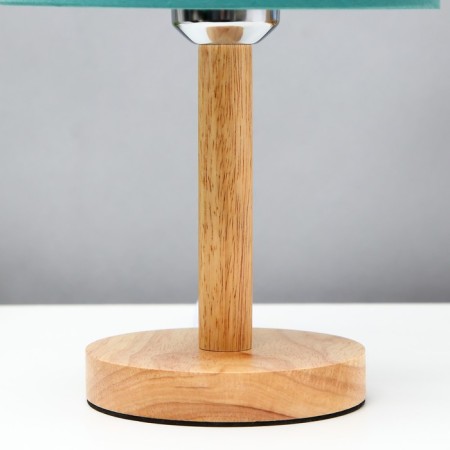 Table lamp "Eco" 1x40W E27 Light wood-green 18x18x29.5 cm Risalux-4