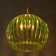 Lamp Bayerlux 6330/1, 1he27 15W, green 31x24+60 cm