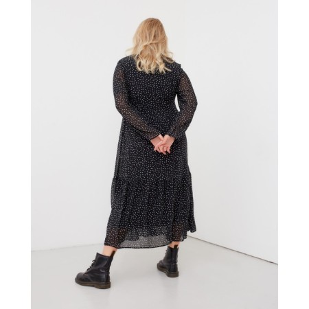 Women's dress Midy Mist Plus-Size, r.52, black-2